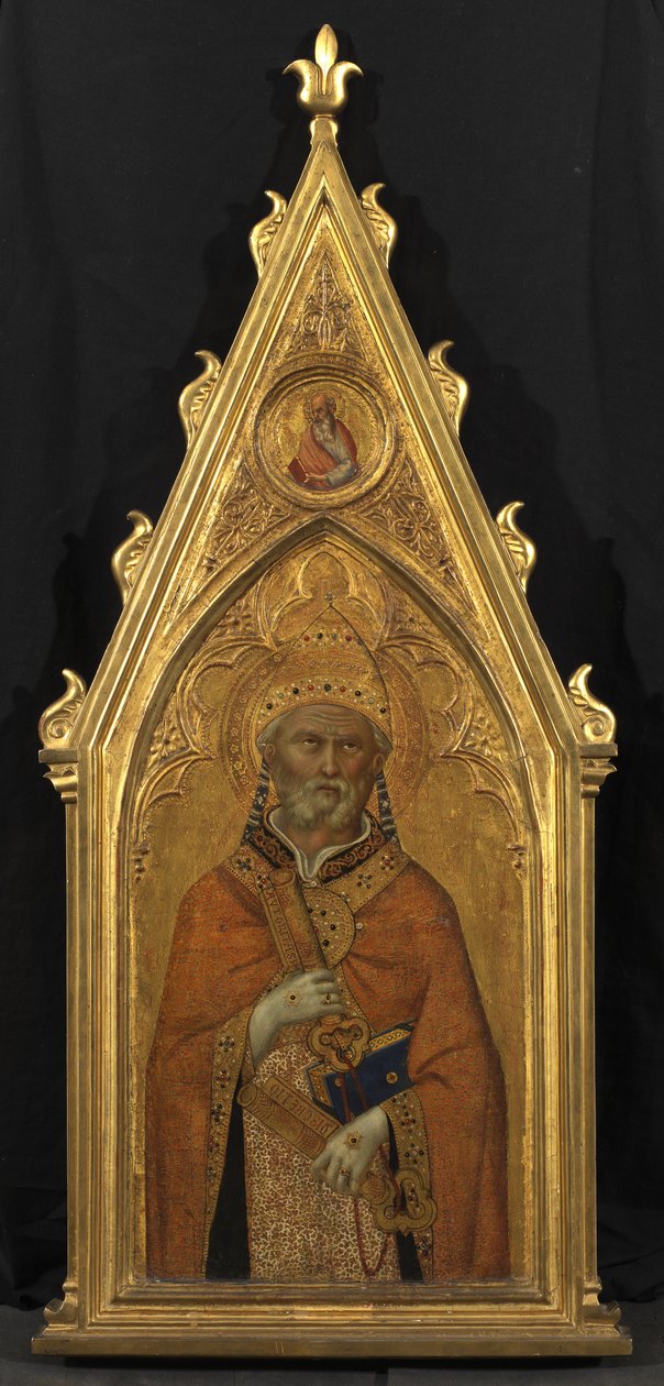 San Pedro como Papa, c.1365 de Lippo Vanni