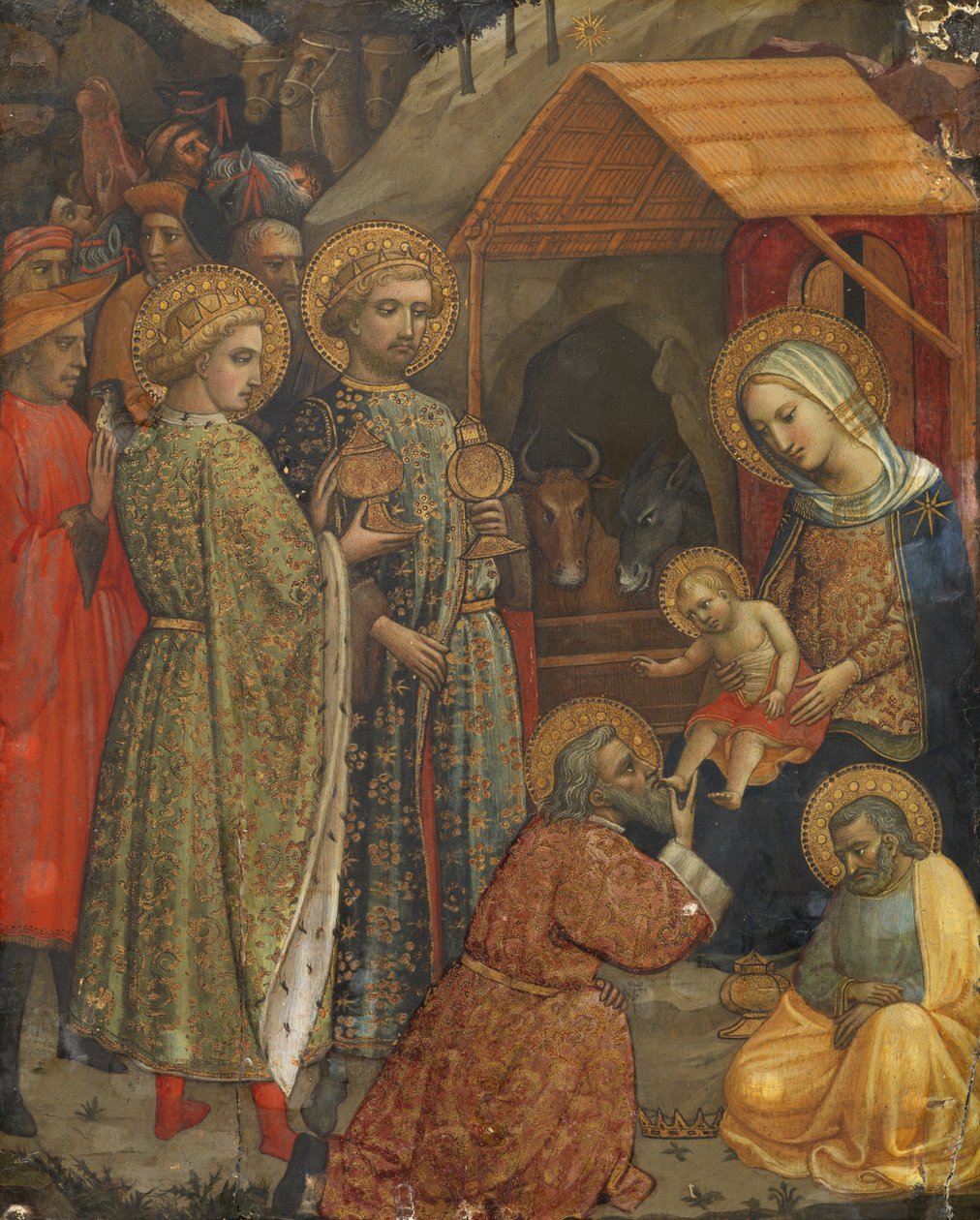Adoración de los Magos de Lippo di Andrea