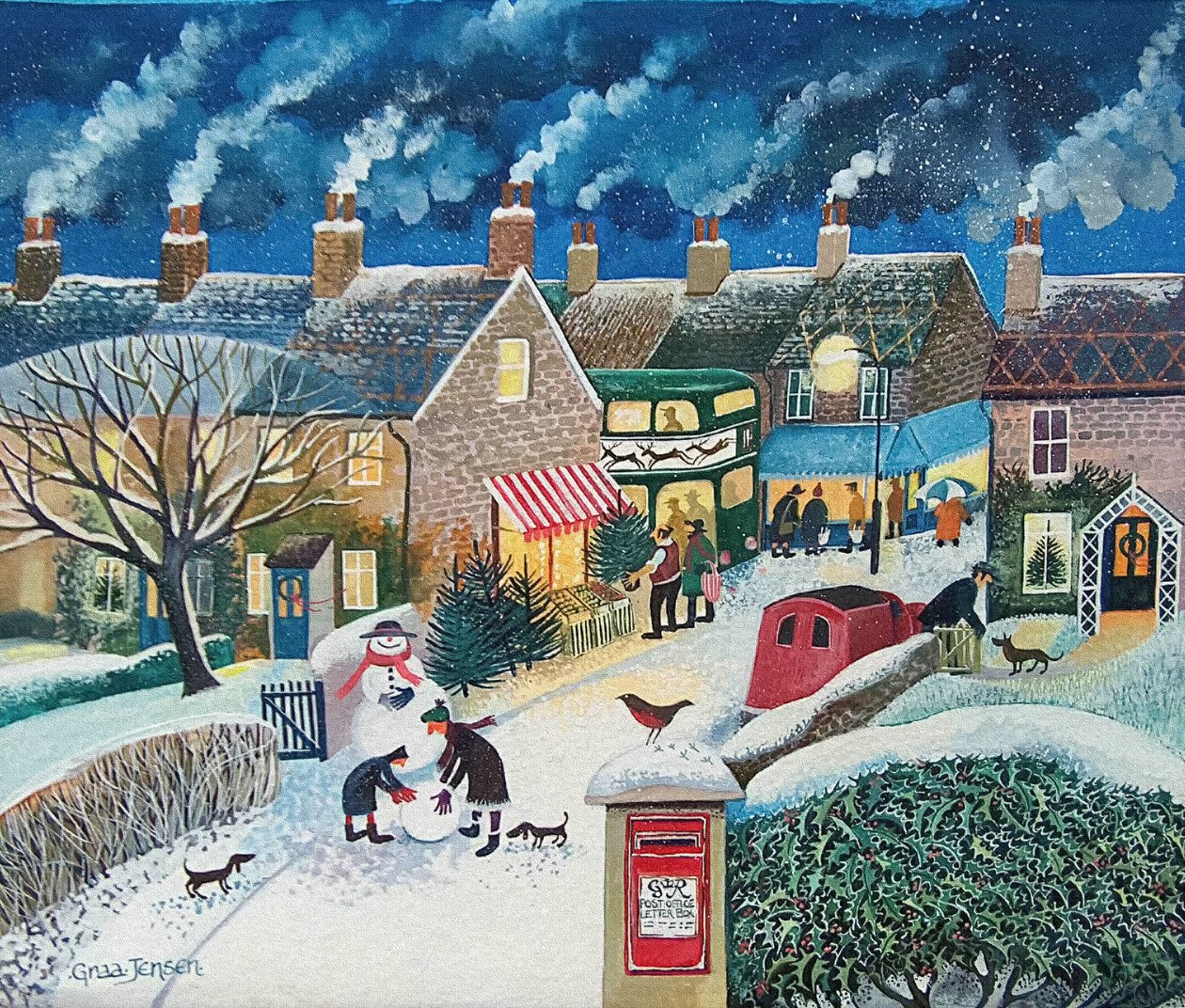 Correo de Navidad de Lisa Graa Jensen