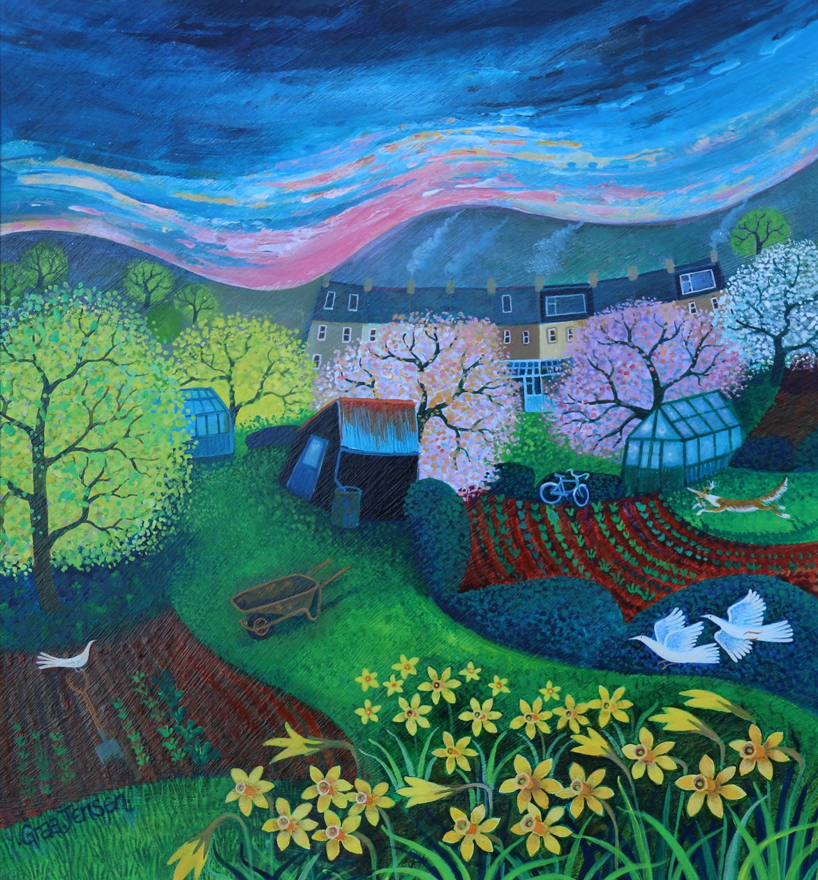 Celebración de los narcisos, 2023 de Lisa Graa Jensen