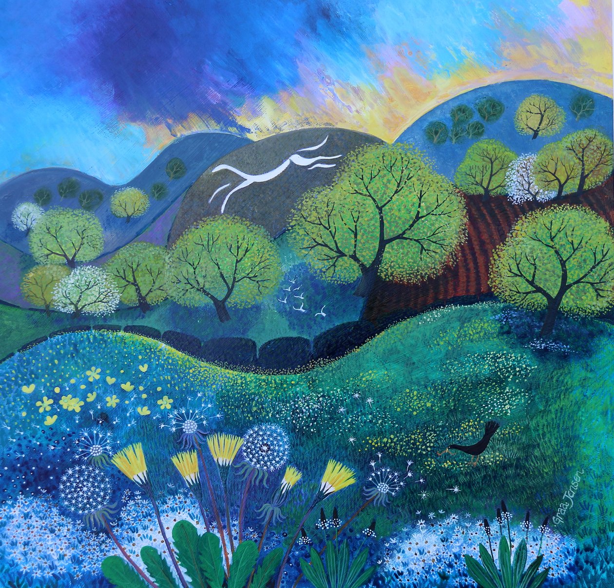 Chalk Horse Hill 2, 2023 de Lisa Graa Jensen