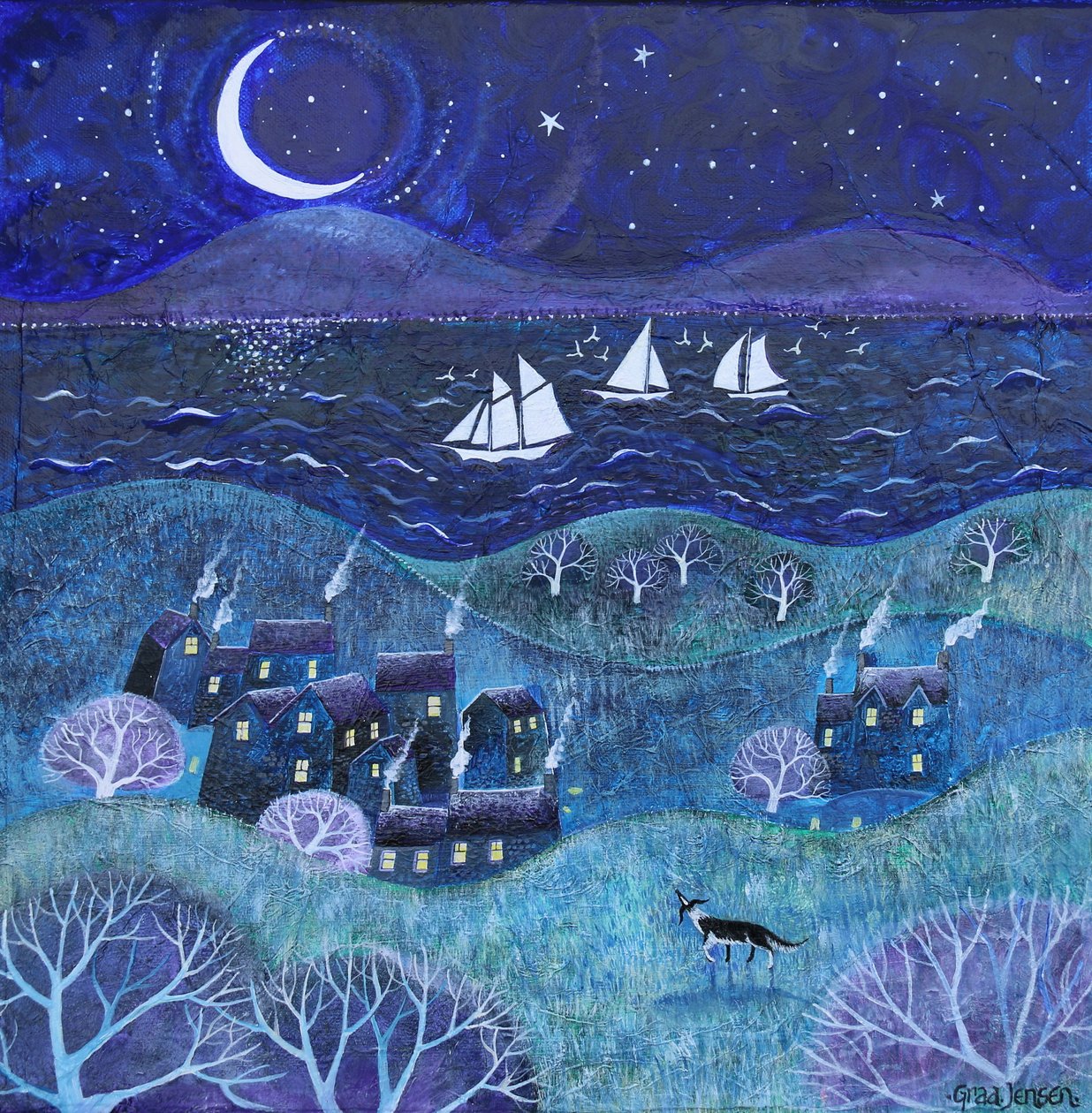Vi 3 Barcos, 2023 de Lisa Graa Jensen