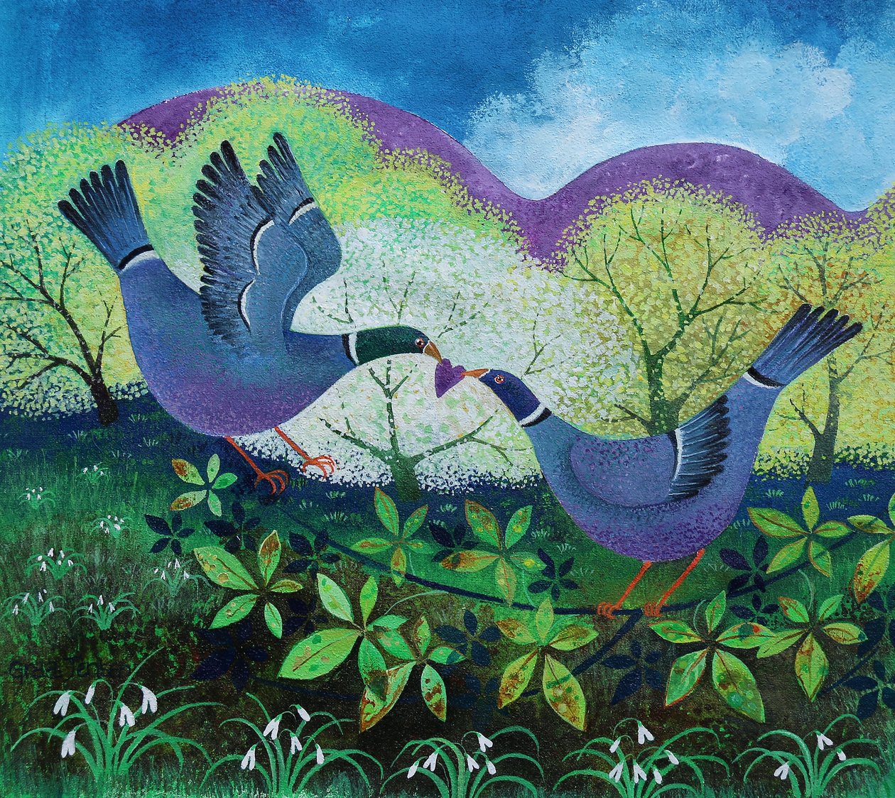 Pájaros del amor, 2020 de Lisa Graa Jensen