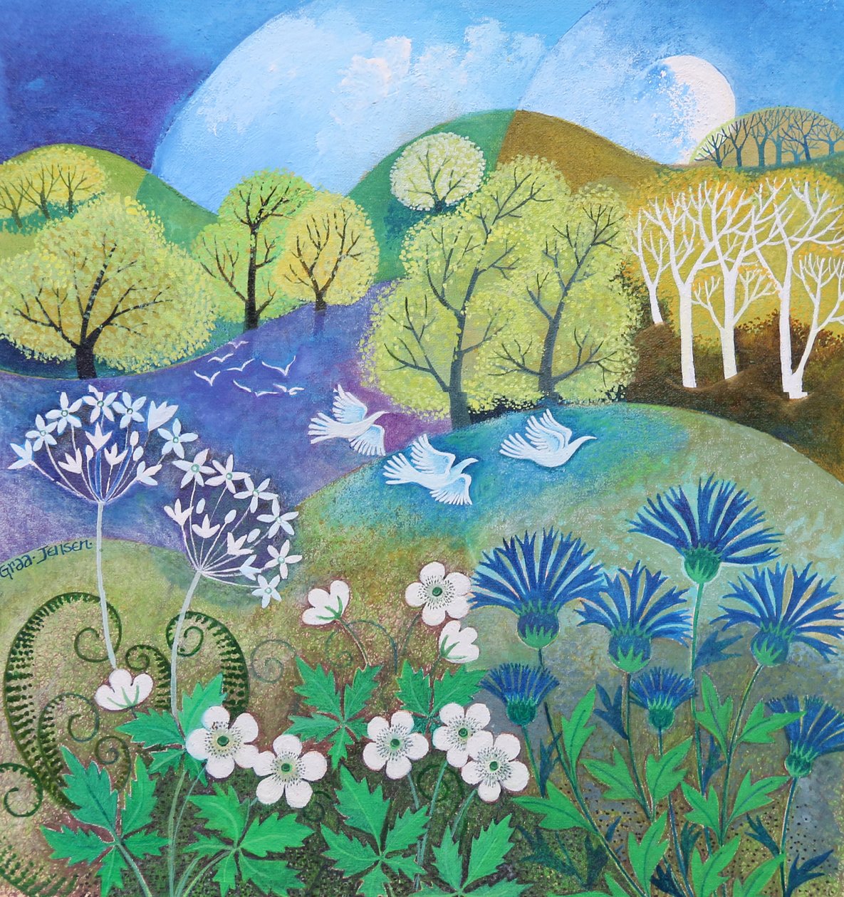 Anémonas de Bosque, 2021 de Lisa Graa Jensen