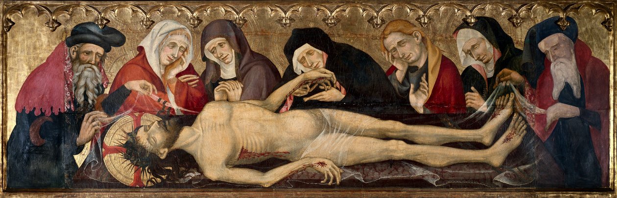 Piedad de Lluís Borrassà