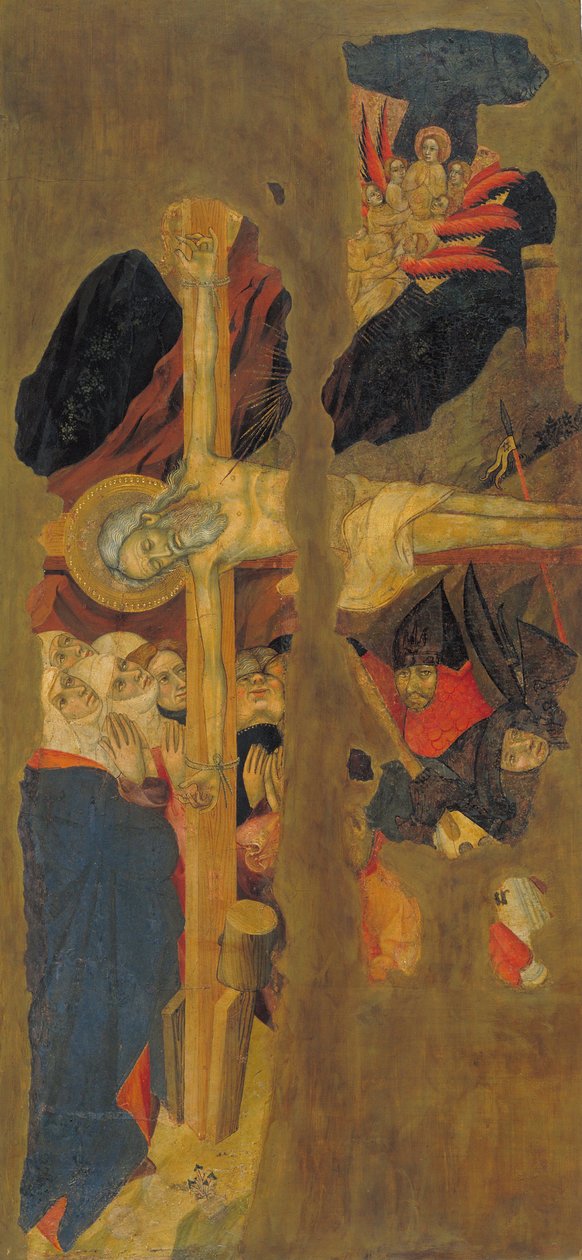 Crucifixión de San Andrés de Lluís Borrassà