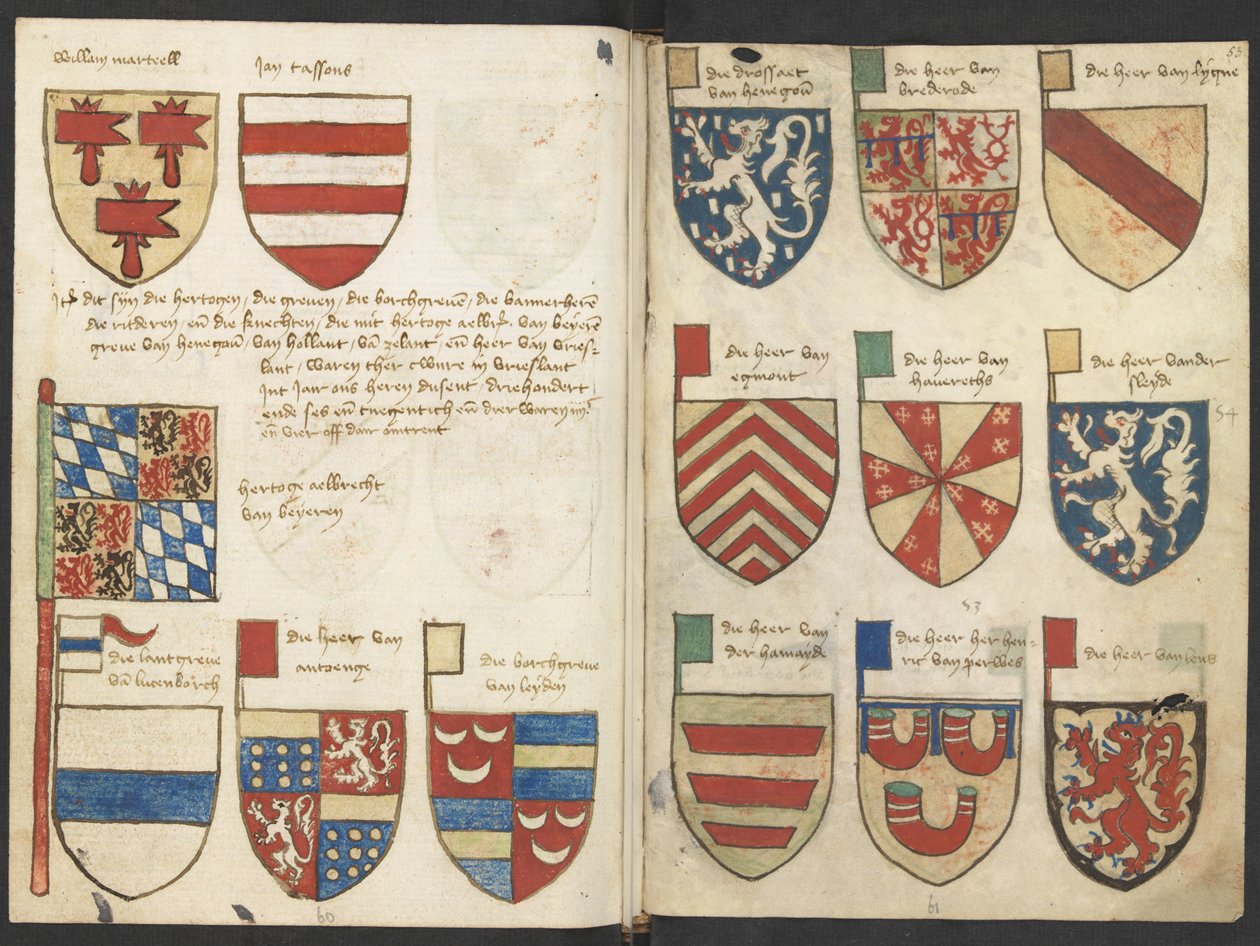 Libro de armas de Beyeren (armorial) de Lodewijk Elzevier I
