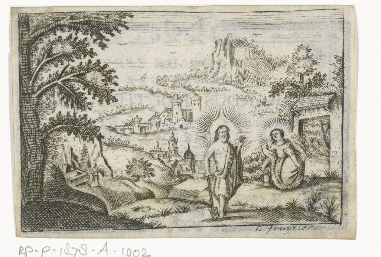 Cristo se aparece a María Magdalena de Lodewijk Joseph Fruytiers