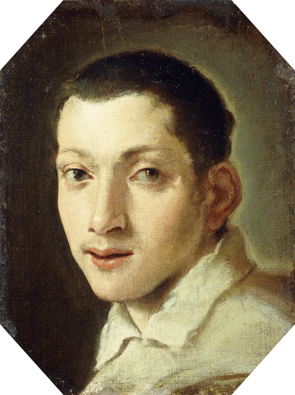 Cabeza de un joven de Lodovico Carracci