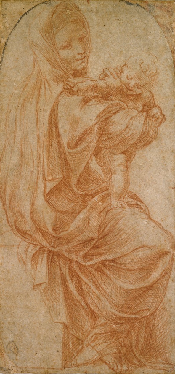 La Virgen y el Niño de Lodovico Carracci