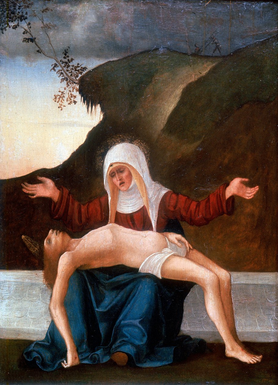Piedad, principios del siglo XVI de Lodovico Mazzolini