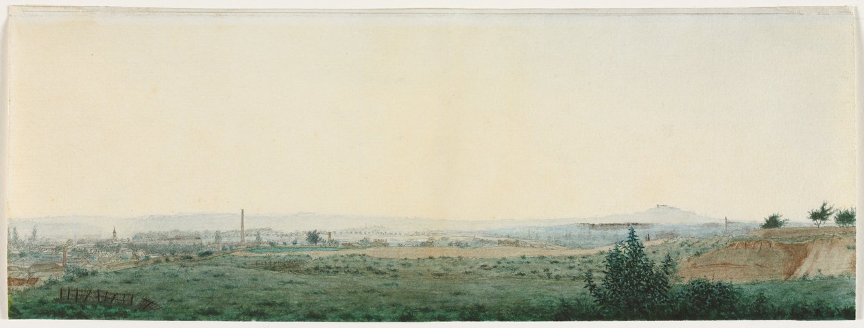 Landscape Near Paris de Léon Bonvin