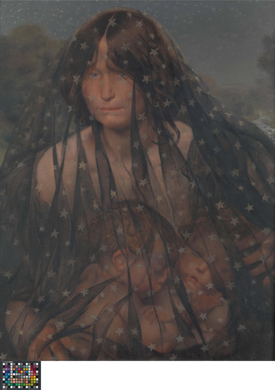 Alegoría de la noche de Léon Frédéric