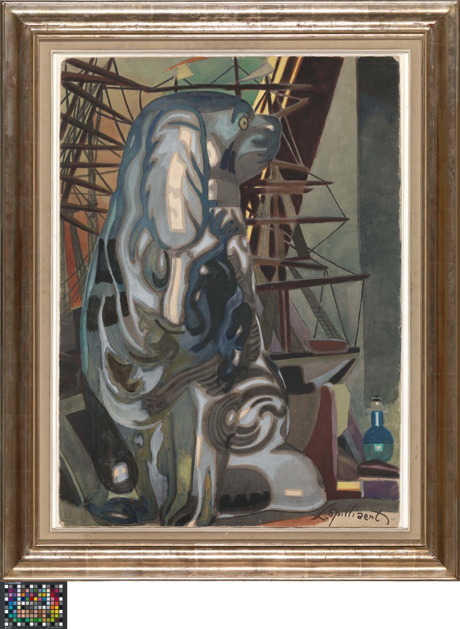 Holandés: El perro de porcelana de Leon Spilliaert