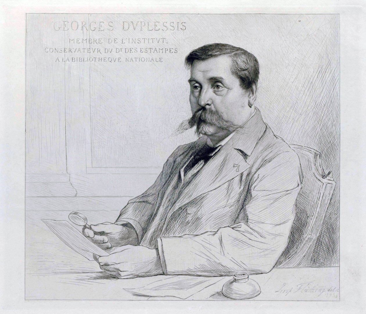 Georges Duplessis de Leopold Flameng