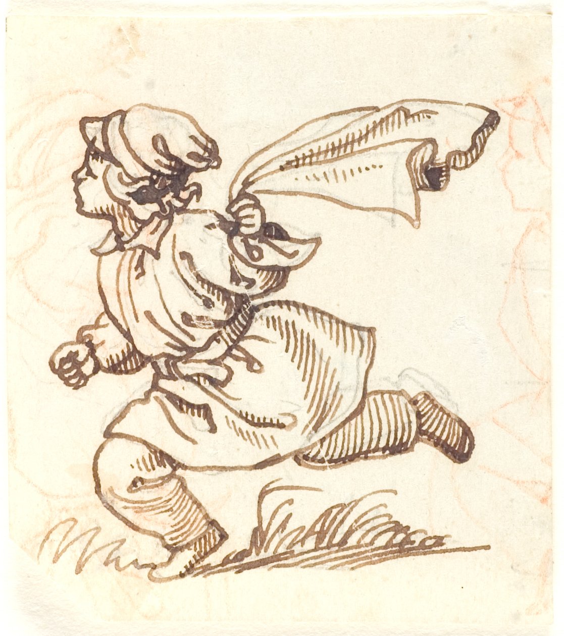 Niño corriendo de Lorenz Frølich