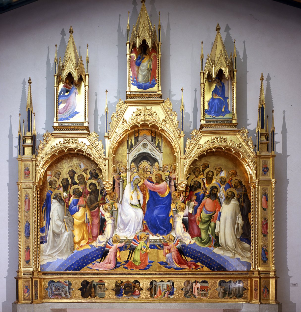Coronación de la Virgen de Lorenzo Monaco