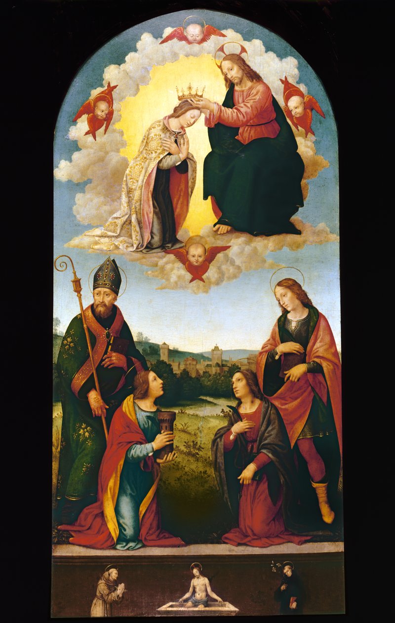 Coronación de la Virgen de Lorenzo di Credi