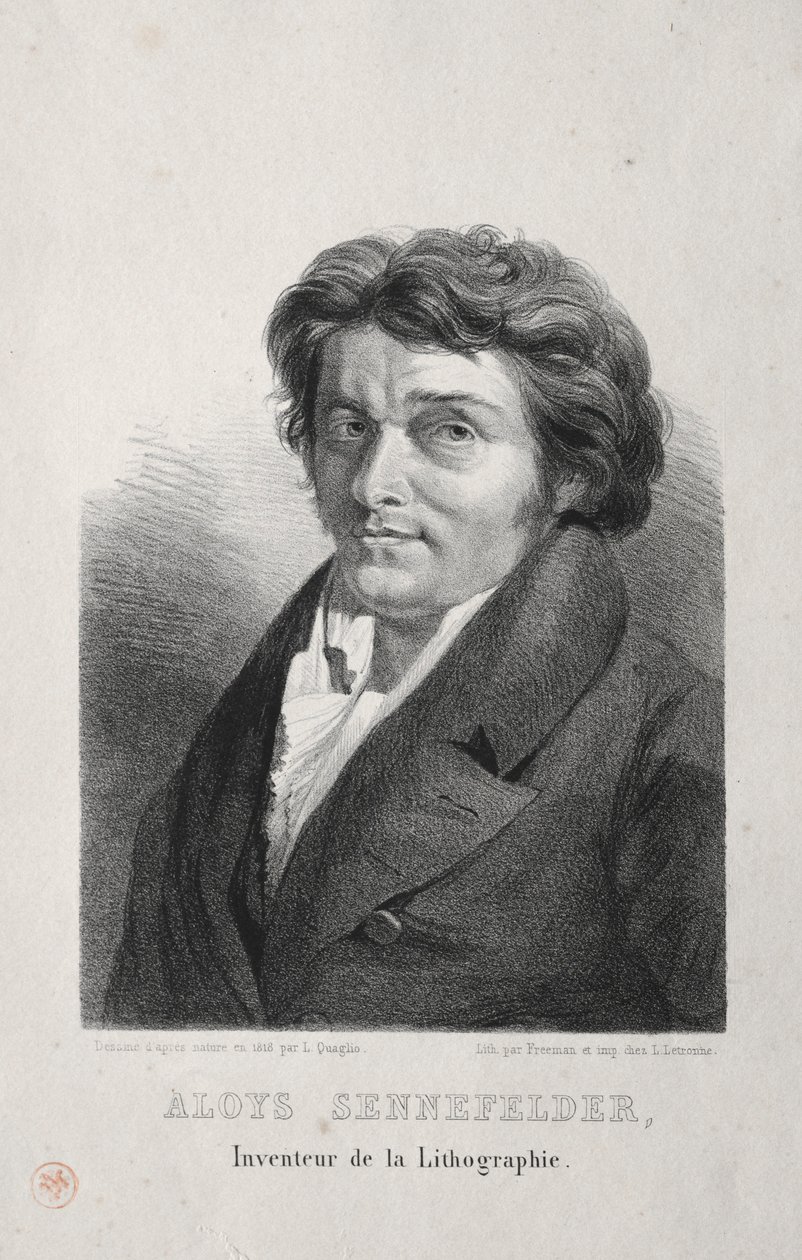 Aloys Senefelder de Lorenzo II Quaglio