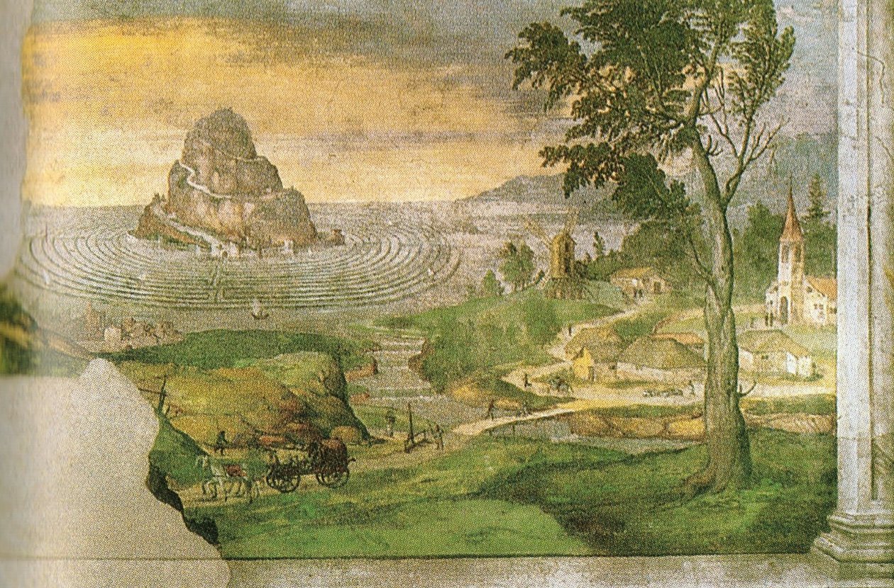 El Olimpo, rodeado de un laberinto de Lorenzo Leonbruno