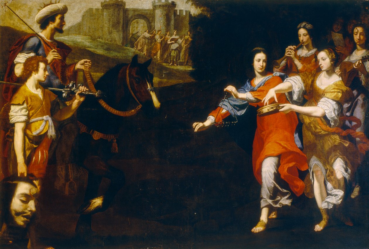El triunfo de David de Lorenzo Lippi