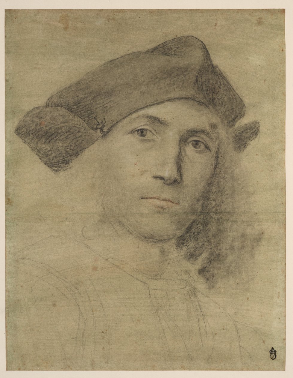 Retrato de un joven de Lorenzo Lotto