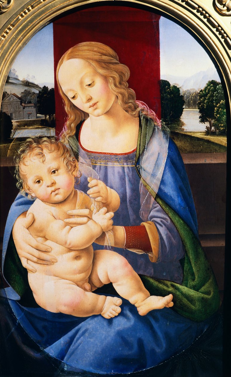 Virgen con el Niño (pintura) de Lorenzo di Credi