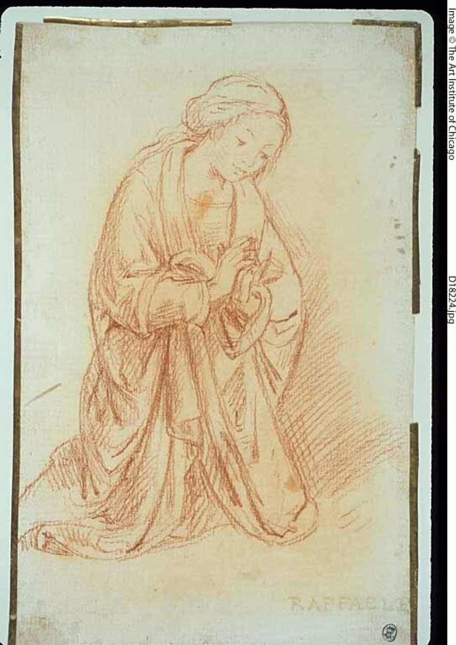 Virgen en oración de Lorenzo di Credi