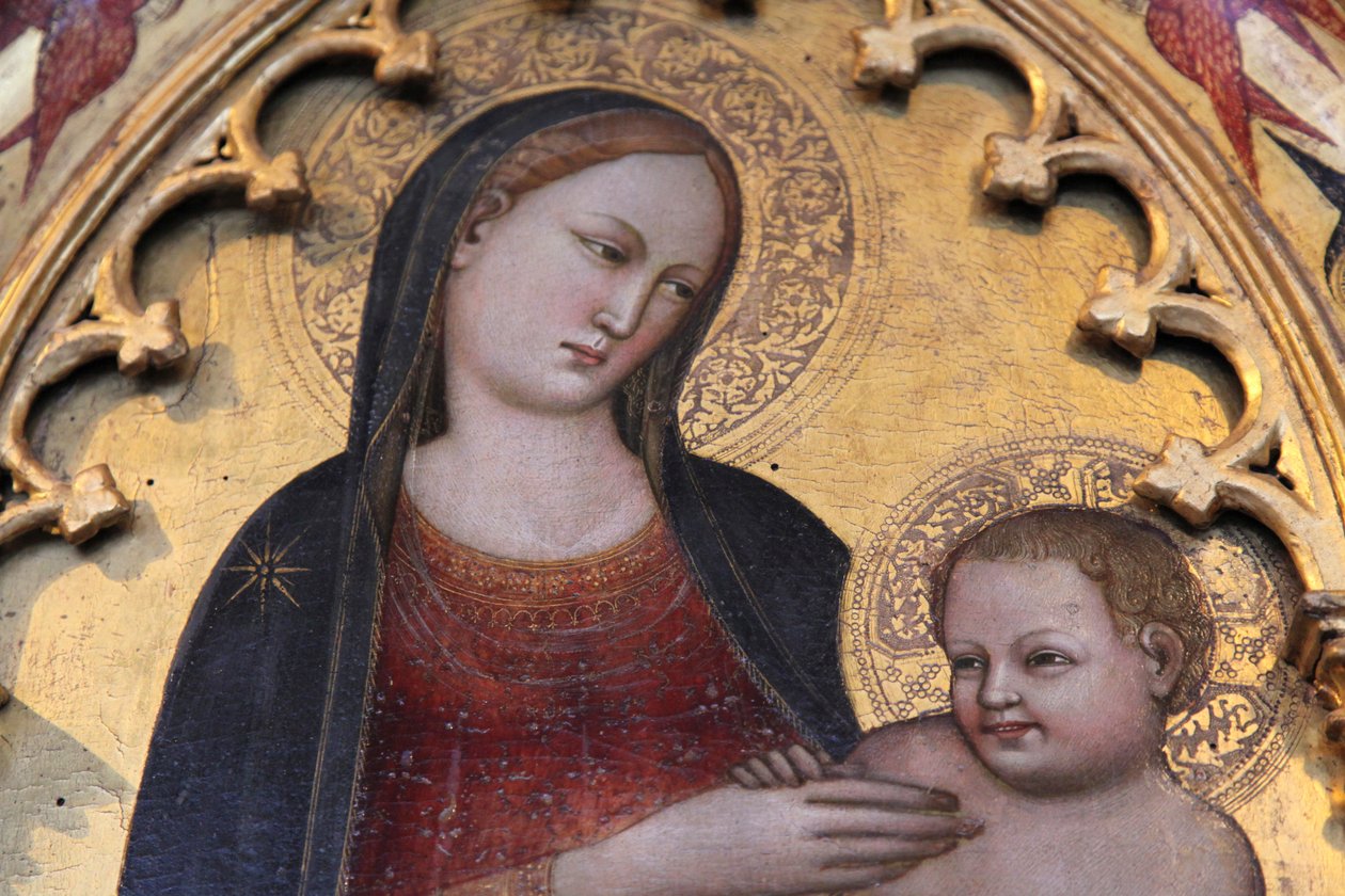 Madonna y el Niño, siglo XV de Lorenzo di Niccolò