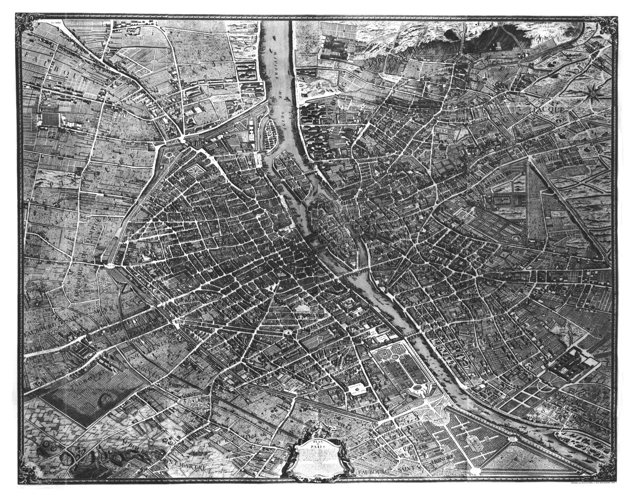 Plano de París, conocido como el 