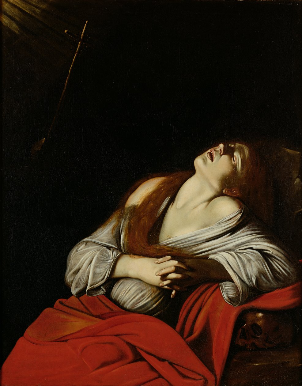 El éxtasis de María Magdalena de Louis Finsonius or Finson