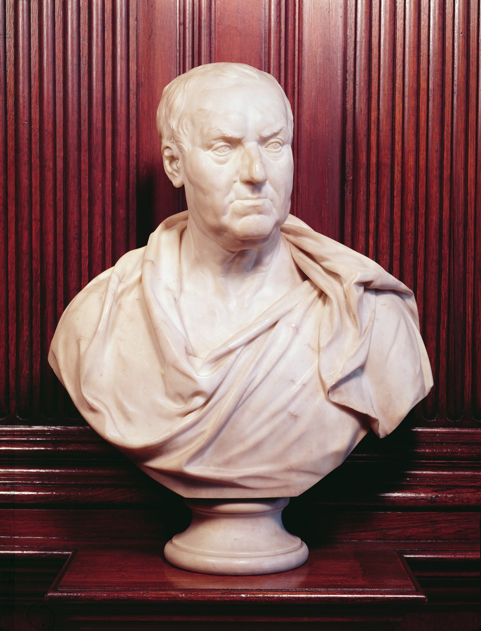 Busto retrato del Doctor Richard Mead (1673-1754) c.1740-50 de Louis Francois Roubillac