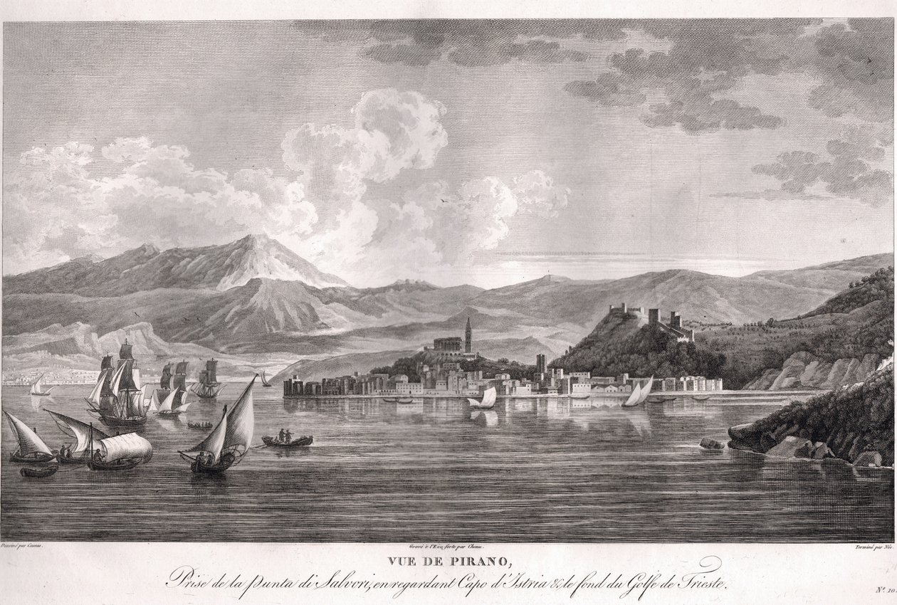 Piran de Louis Francois Cassas