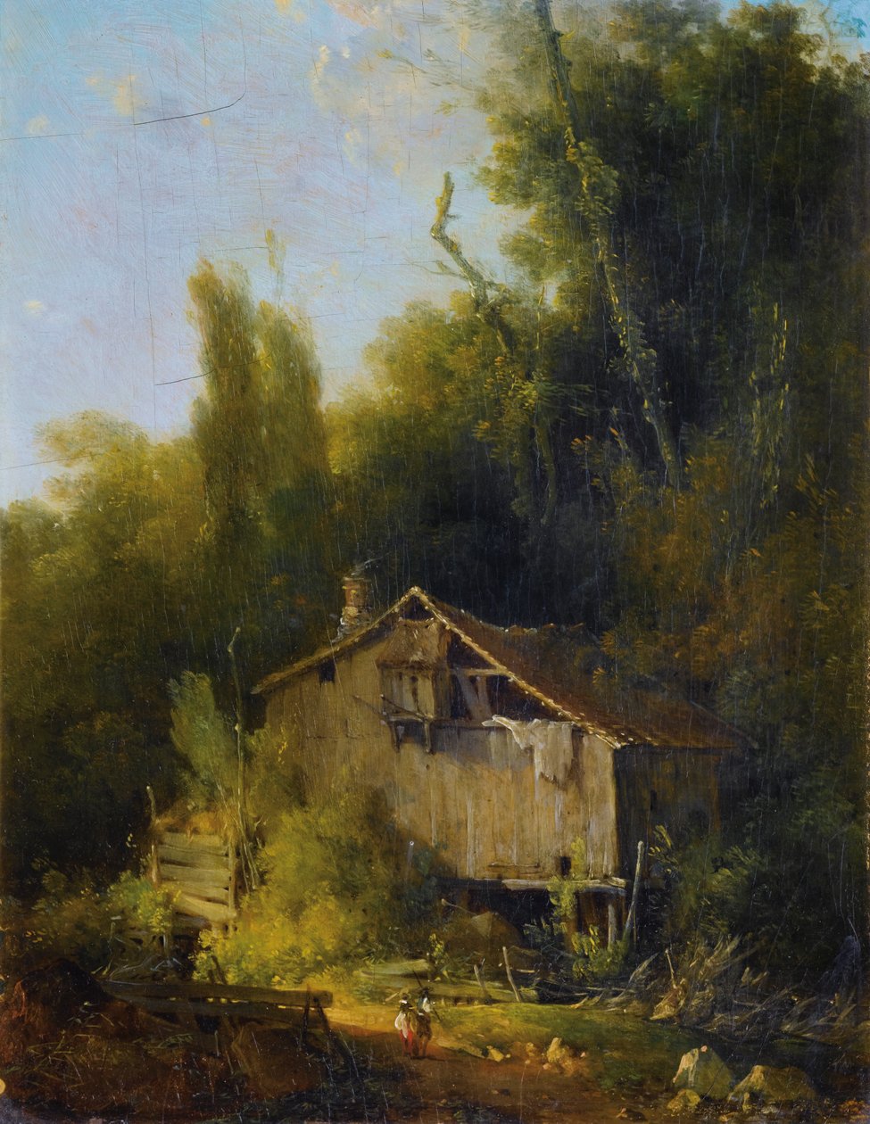 El viejo molino de Louis Gabriel Moreau