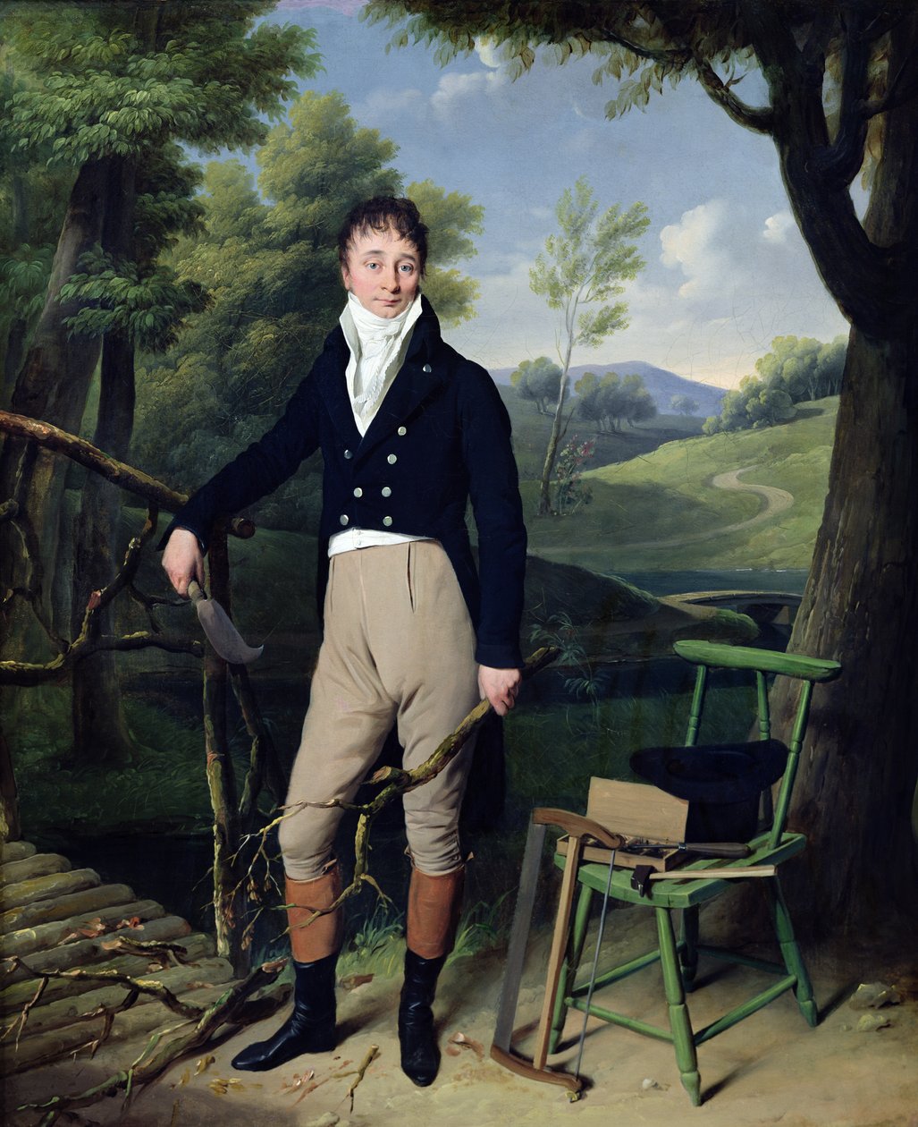 Retrato de un hombre, posiblemente Monsieur d