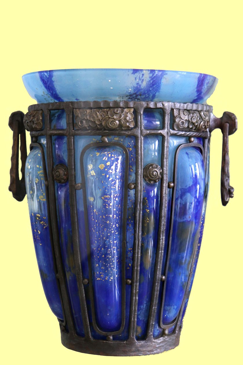 Jarrón de vidrio de Louis Majorelle