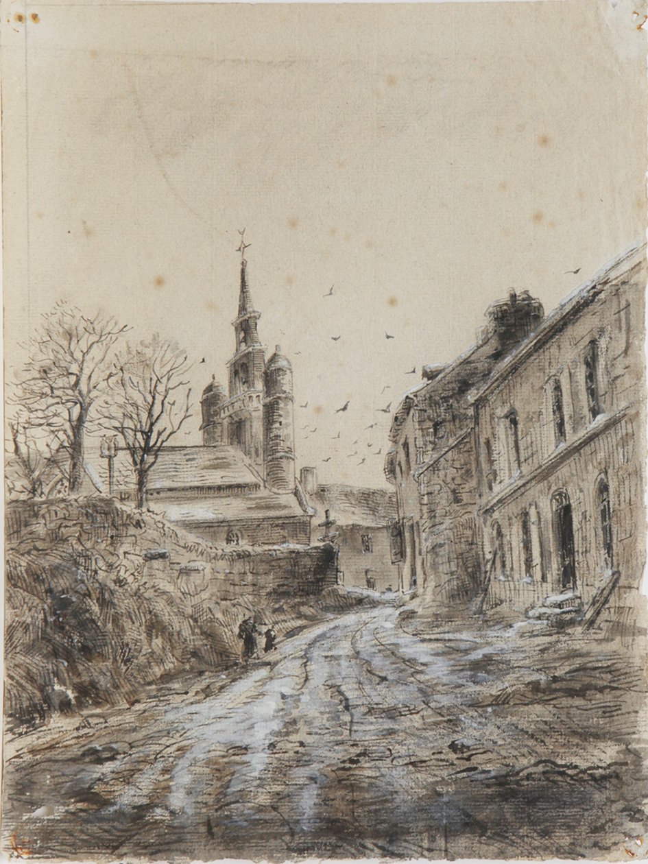 Dibujo de Louis Marie Faudacq