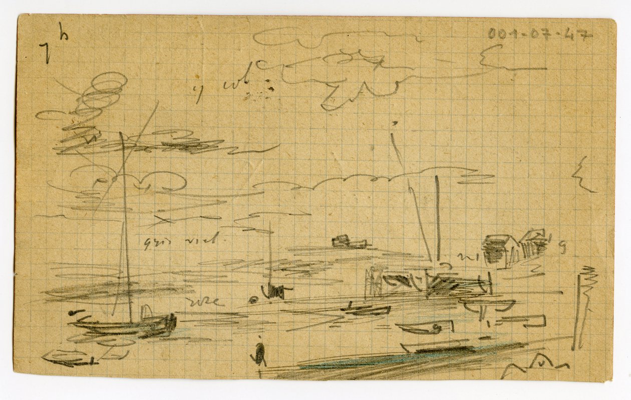 Dibujo de Louis Marie Faudacq