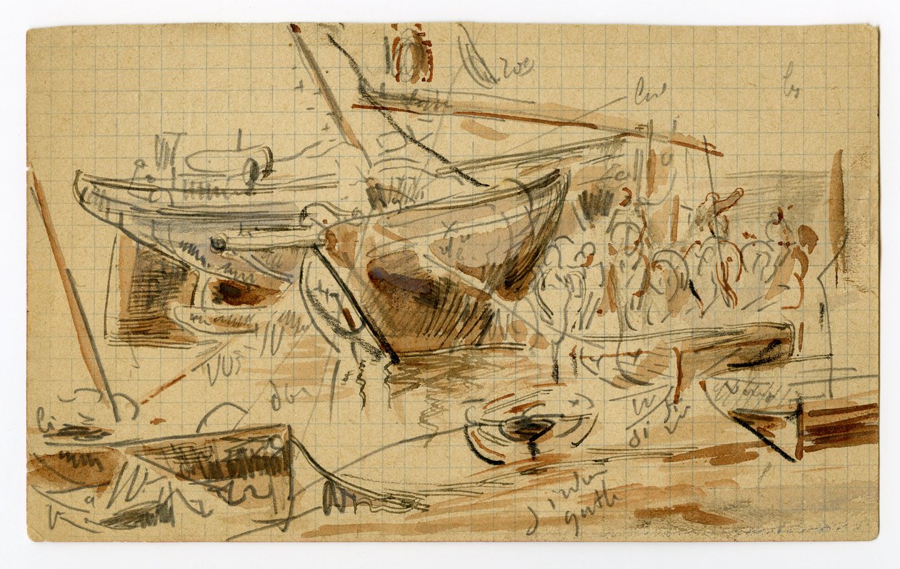 Dibujo de Louis Marie Faudacq