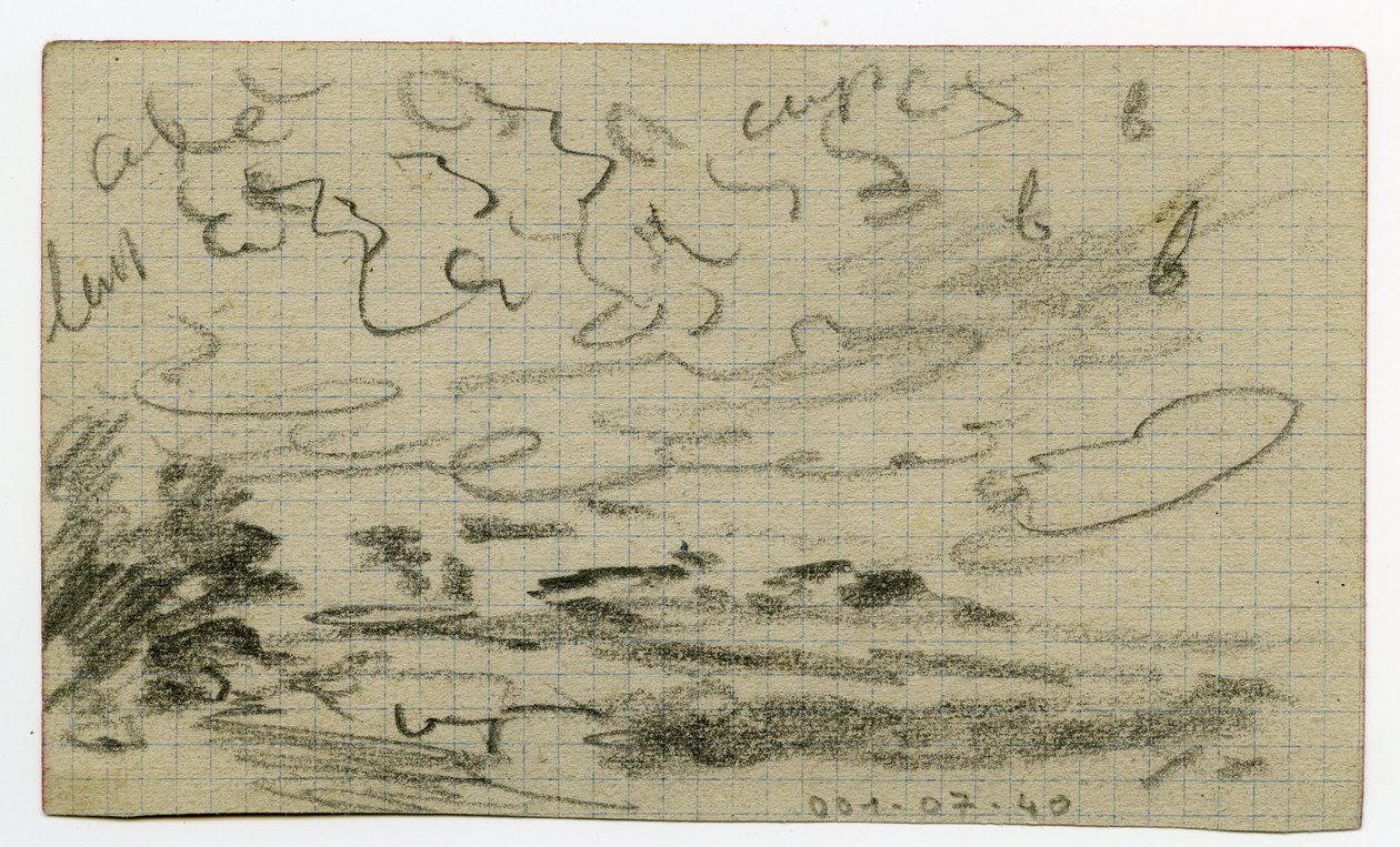 Dibujo de Louis Marie Faudacq