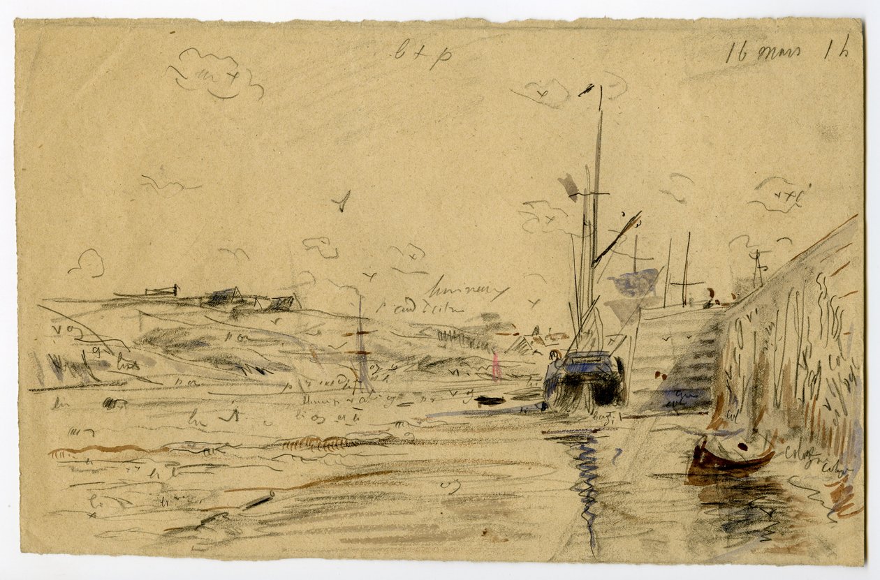 Dibujo de Louis Marie Faudacq