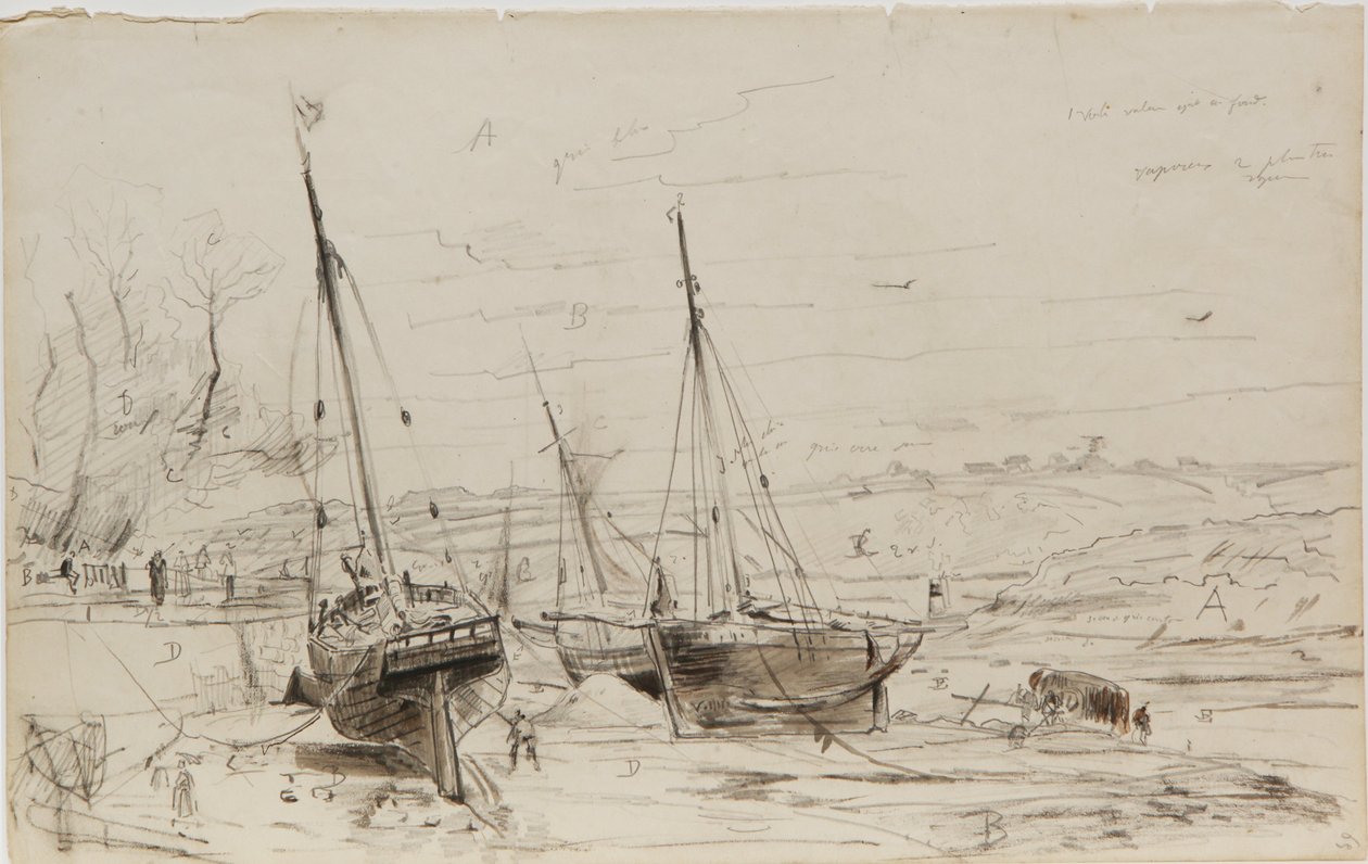Dibujo de Louis Marie Faudacq