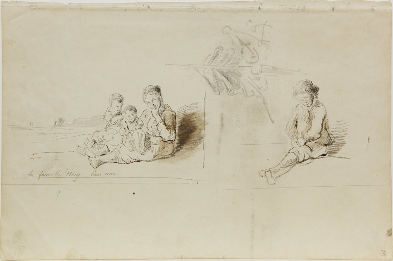Dibujo de Louis Marie Faudacq