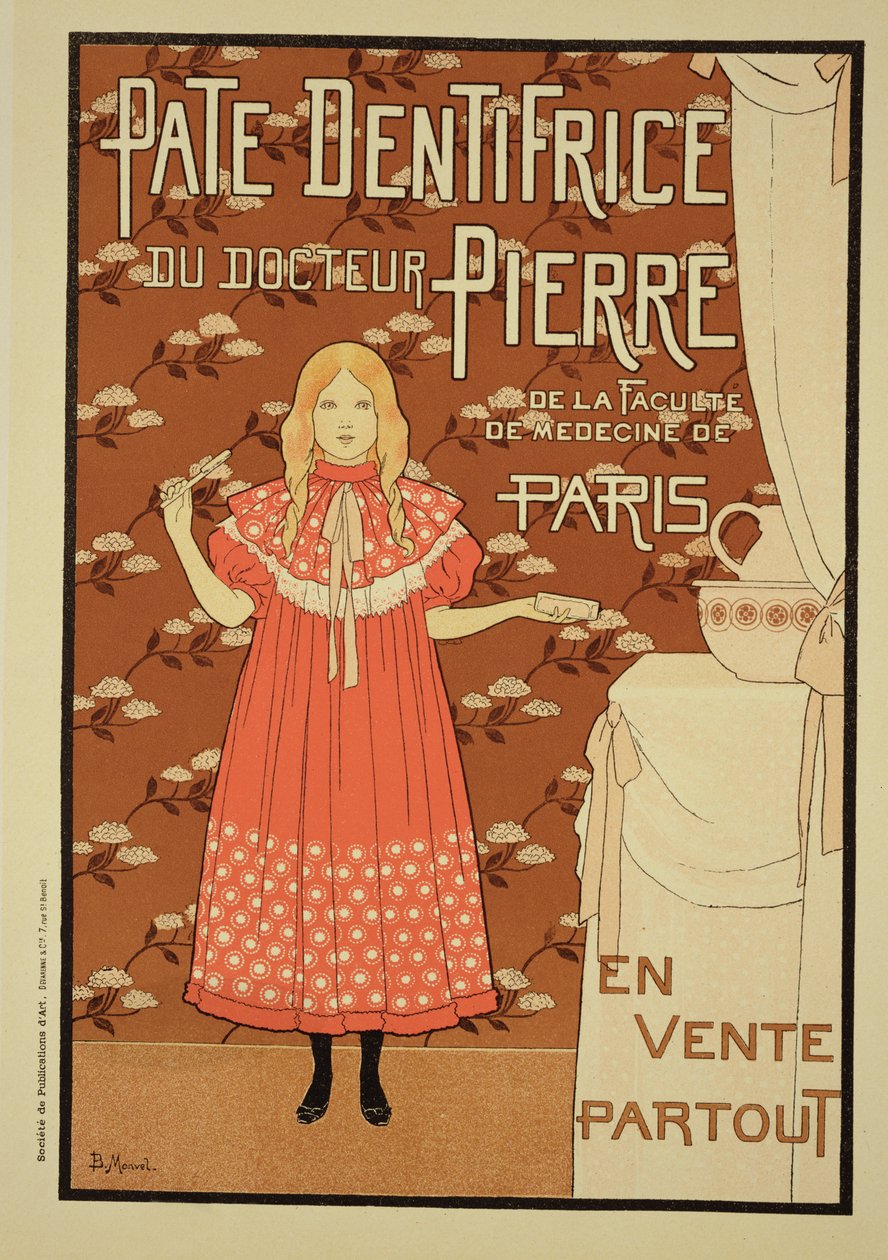 Reproducción de un cartel publicitario de 