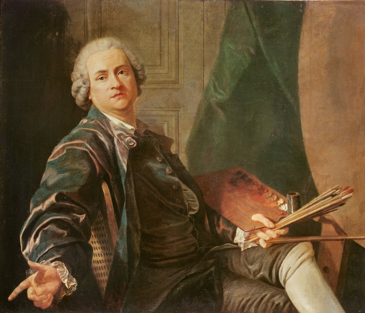 Autorretrato de Louis Michel van Loo