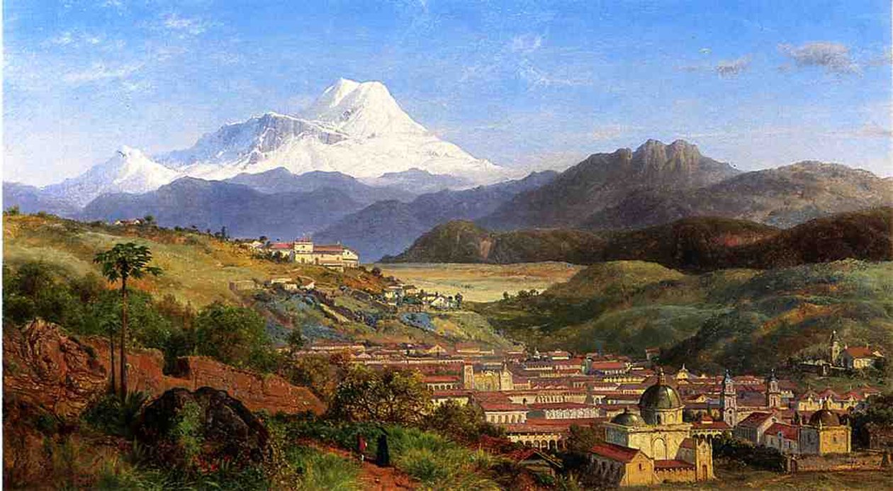 Río Bamba, Ecuador, 1859 de Louis Rémy Mignot