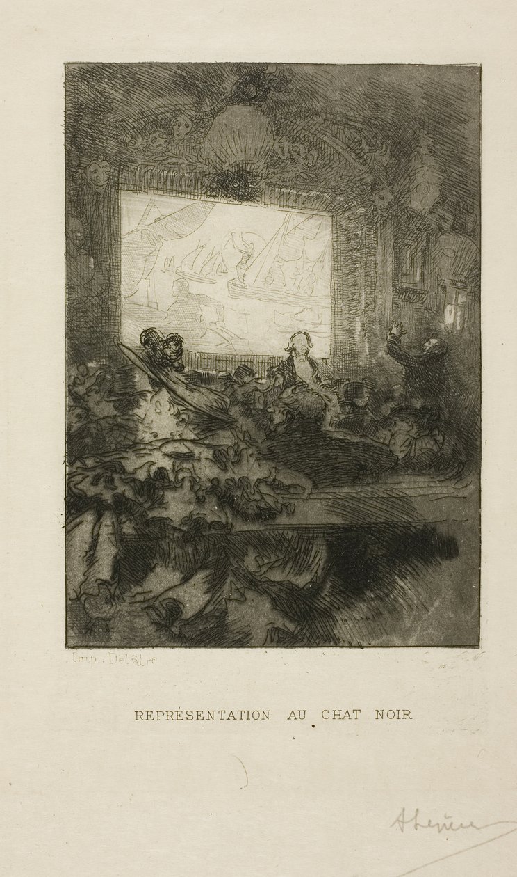 En el Chat Noir de Louis Auguste Lepère