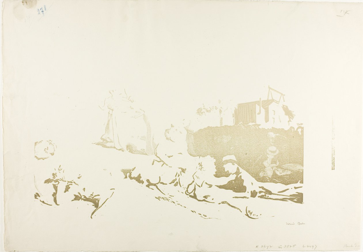 Bucólico moderno de Louis Auguste Lepère