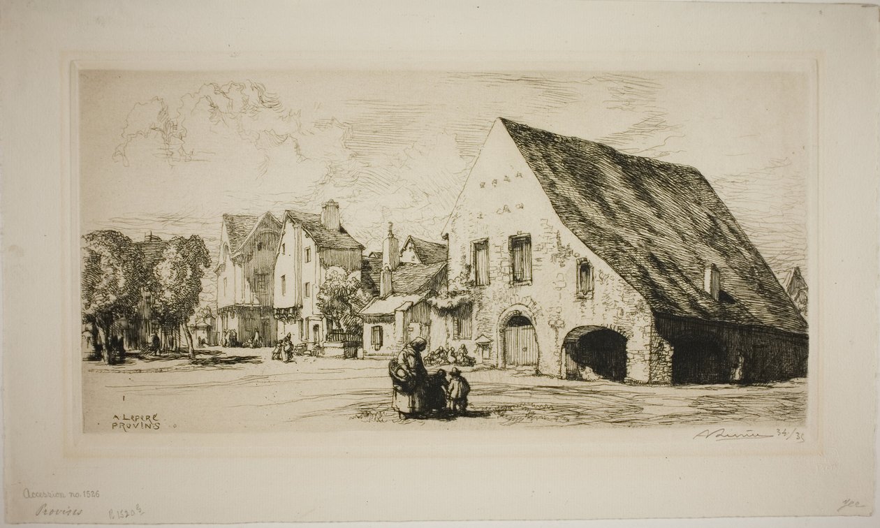 Provins de Louis Auguste Lepère