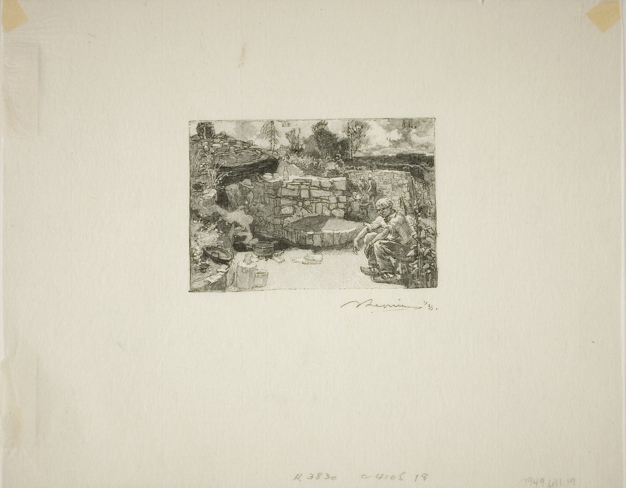 Cabaña del Cantero de Louis Auguste Lepère